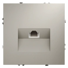 Изображение Розетка компьютерная встраиваемая VOLTUM S70 RJ45 кат.6 (кашемир)